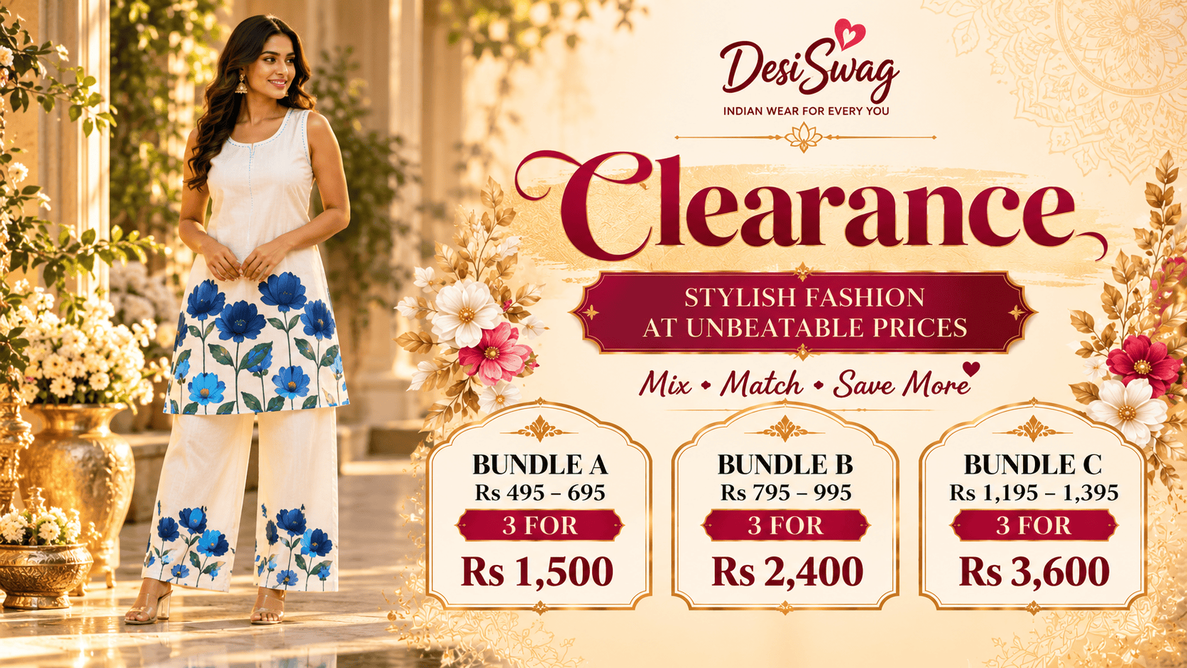 Shop Clearance — last pieces